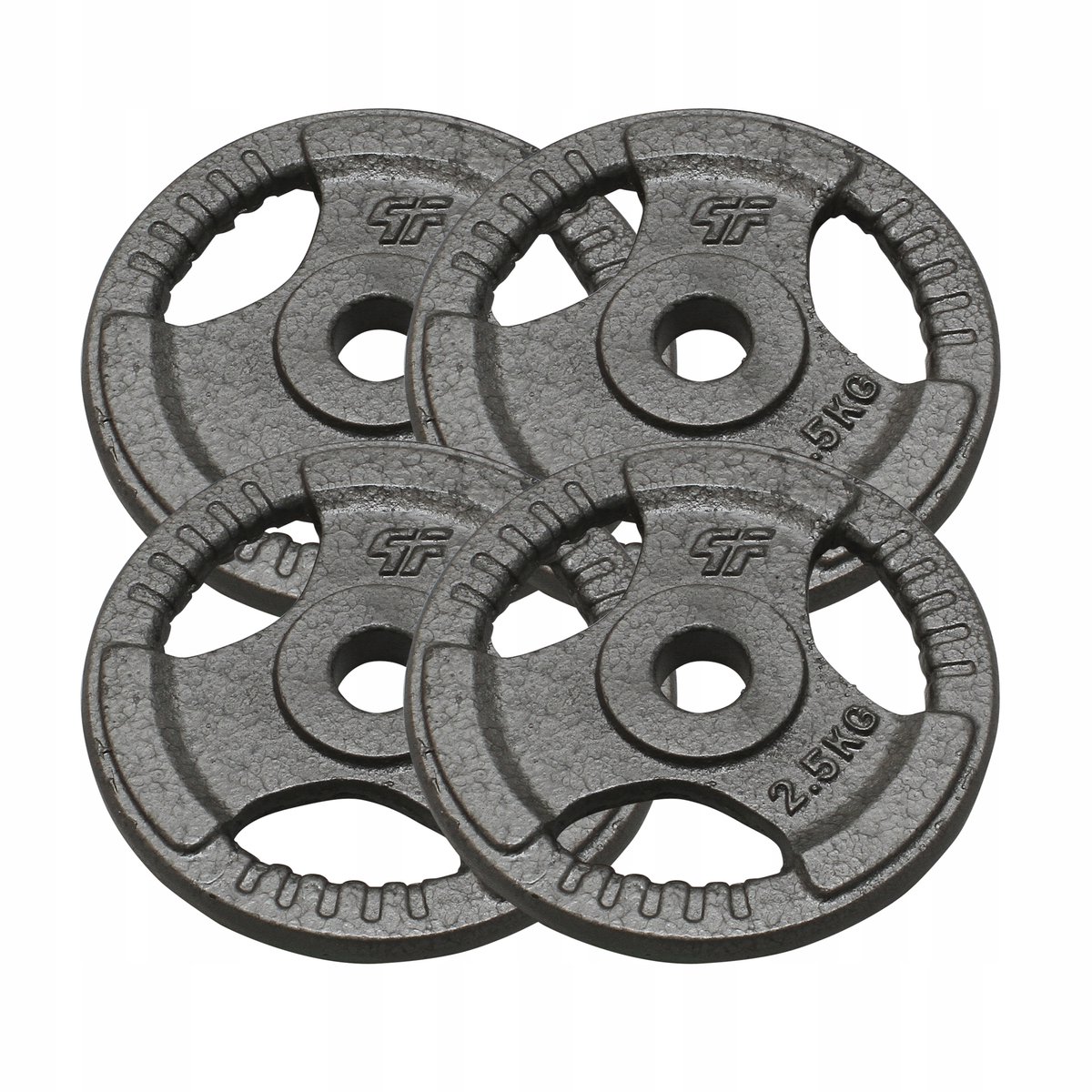 Platinum Fitness 10kg Gietijzeren Halterplaat Set 29mm