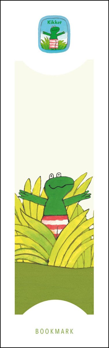 Boekenlegger - Kunst - Dit is Kikker, Max Velthuijs - 5cm x 16cm