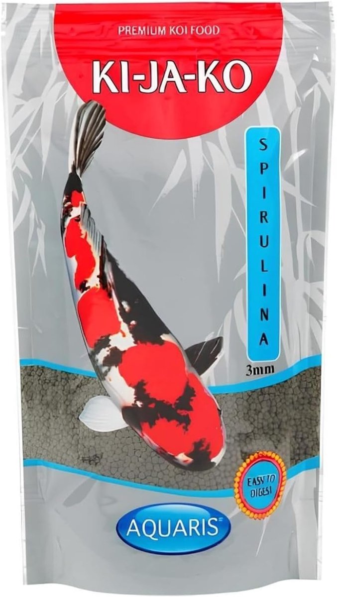 Spirulina Plus koi food 1 kg / 3 mm with spirulina, astaxanthin, capsanthin and Forplus for natural colour enhancement - ShopVlot