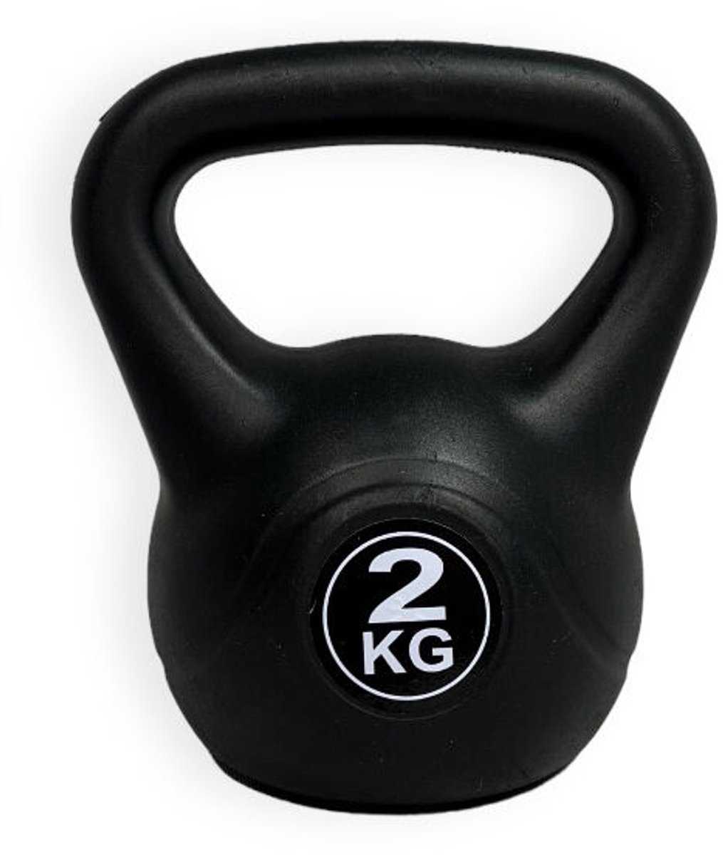 Padisport - Kettlebell 2 Kg - Kettlebell - Kettlebells - 2 Kg - Fitness Gewichten Kettlebell - Kettlebell 2 Kg PVC
