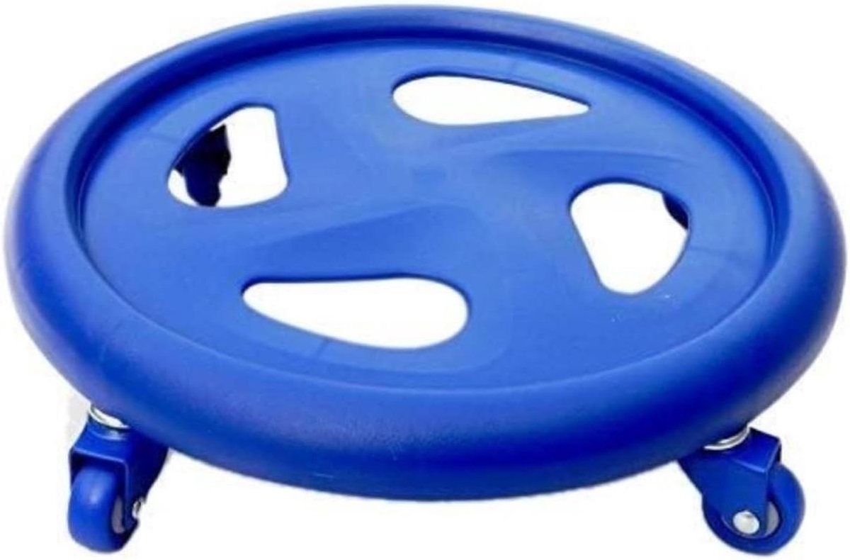 Buikwiel - Ab roller - Core training - Bredere wielen - 29.5 cm - Blauw