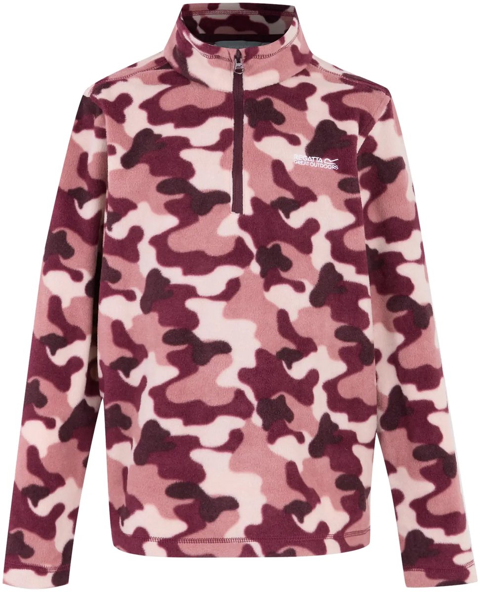 Technische fleece 1/2 rits kind Regatta Hot Shot II Paars