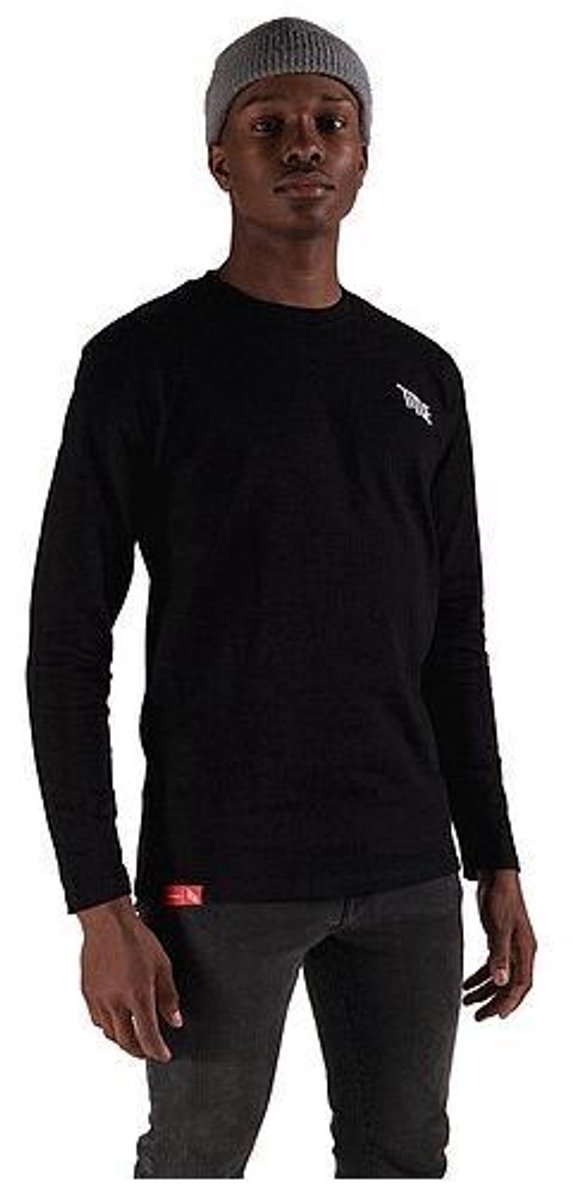 T-shirt met lange mouwen Title Midweight Zwart