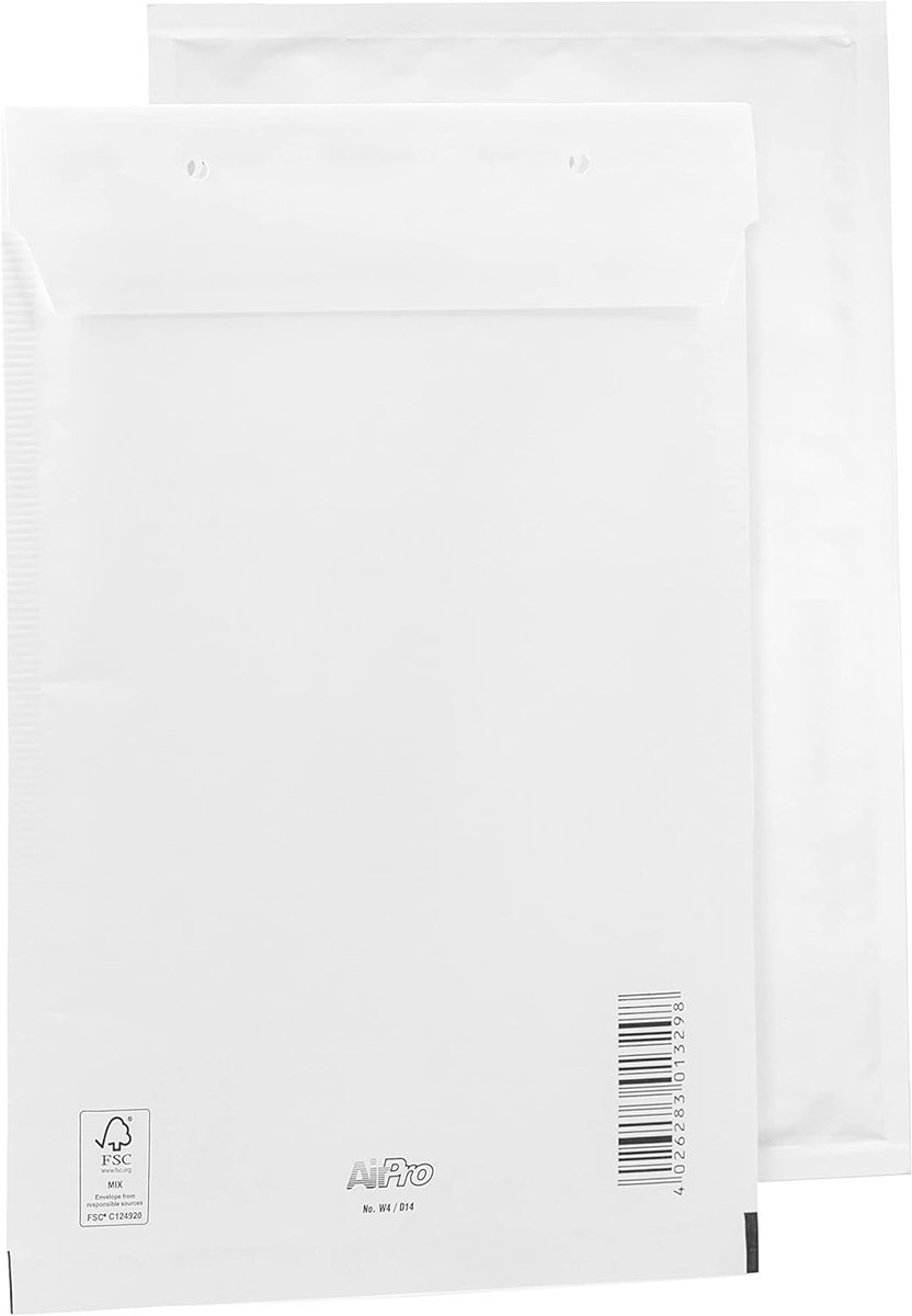 400123016 Envelop Wit D4 (200 x 275 mm)