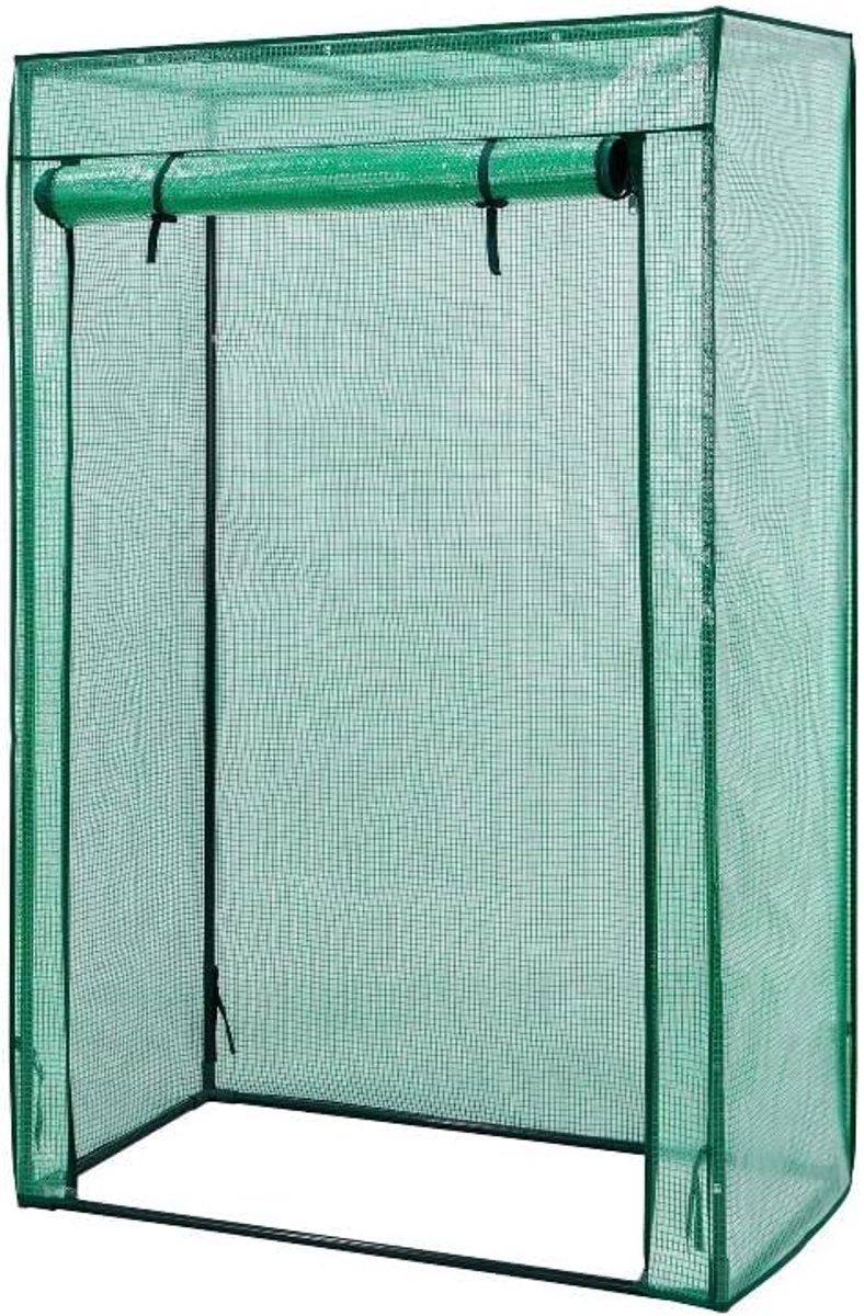 Tomatenkas met Folie 100×50×150 cm PE Staal