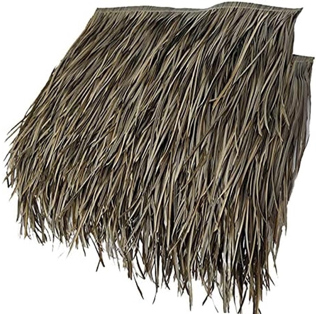 Kunstmatige Rietpannen - Nep Riet Dak - Tropische Decoratie - Brandwerend Duurzaam Materiaal - 05 x 047 meter - Natuurlijk