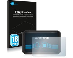 Savvies - Screenprotector voor Garmin Catalyst - Folie Beschermfolie transparant 18 Stuks