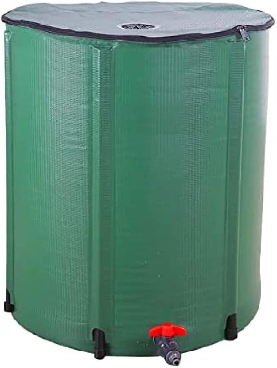 Opvouwbare Regenton - Wateropslag Tank - Tuin Bewateren - Grote Capaciteit - 750 Liter - Groen