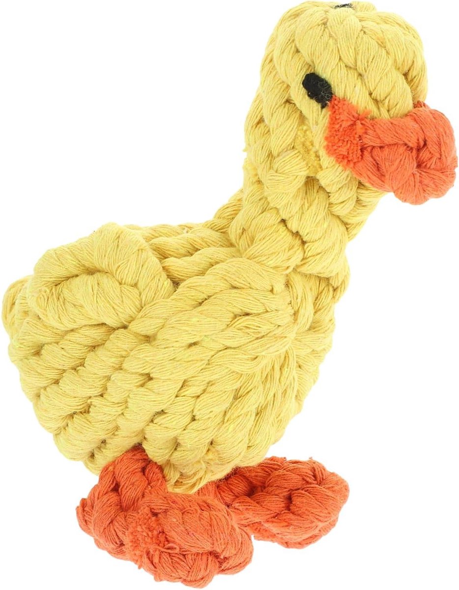 Honden Chew Toy - Touw Speelgoed Hond - Tanden Reinigen - Bite-Resistant Materiaal - 13.5 cm - Multicolor
