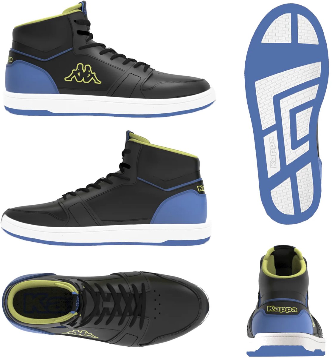 Trainers Kappa Rernal MD Zwart