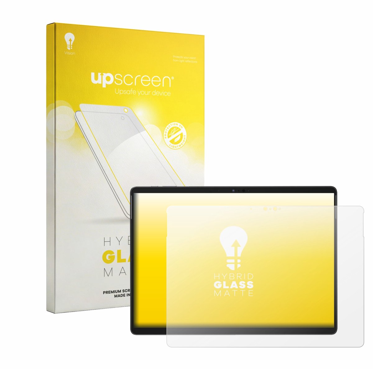 upscreen - Screenprotector voor Chuwi Hi10 Max 2-in-1 - Folie Beschermfolie Beschermglas matte