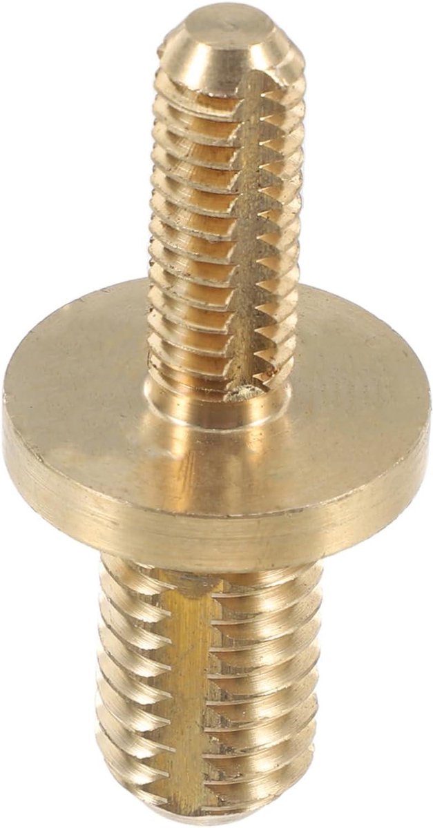 Poolkeu Verlenger - Keu Verlengstuk - Biljart Spel Verbeteren - Schroefinterface Bevestiging - 4.2 cm Lengte - Goud