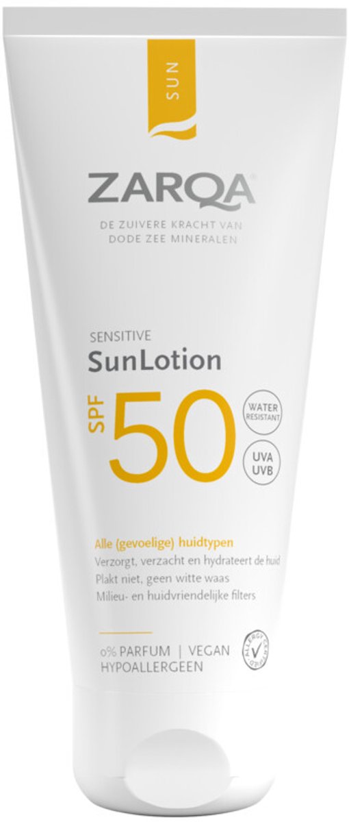Zarqa Sun SunLotion SPF 50 - 2 x 200 ml - Voordeelverpakking