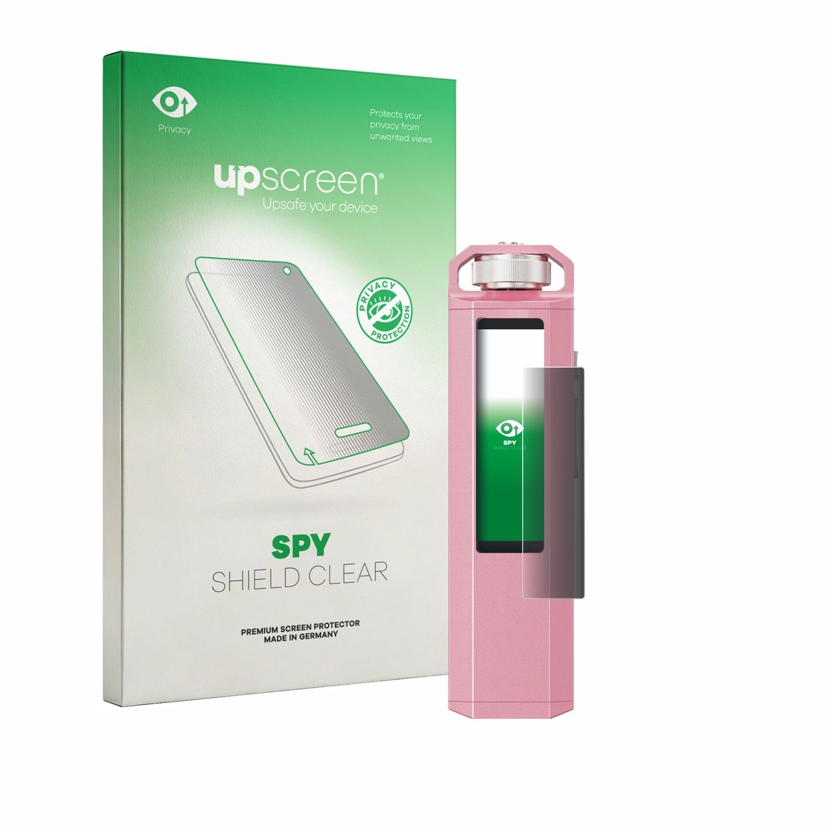 upscreen - privacy screenprotector voor FiiO SnowSky Echo Nano - Folie Beschermfolie Blauwlichtfilter
