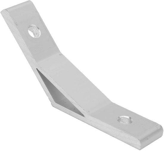 Hoekbeugels 135 Graden, 10 Stuks Aluminium Legering Hoekverbindingen, Stevige Ondersteuning voor Constructie en Assemblage, Versterkingsbeugels voor Meubelbouw en Klussen — afbeelding 3