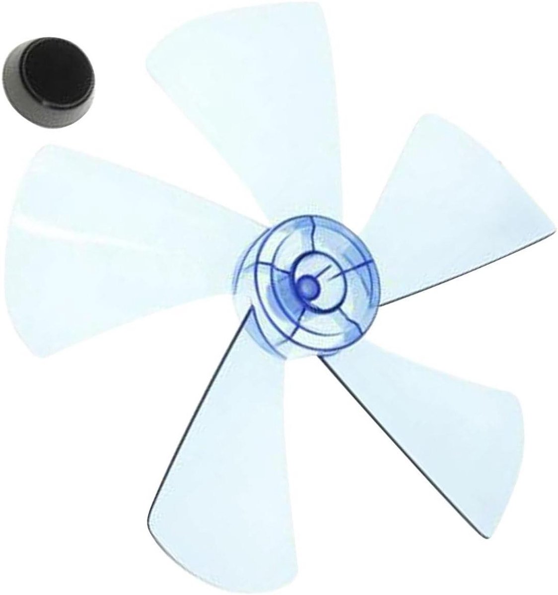 Ventilator Onderdelen - Propeller en Moer - Ventilator Reparatie - Origineel Onderdeel - 40cm - Wit