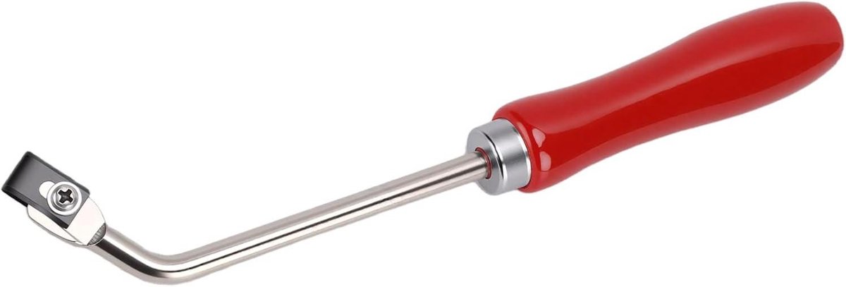 Vloergroever - Vloergleuffrees PVC - Vloeren Installeren - Stevig Stalen Gereedschap - Met 3 Reservemessen - Rood
