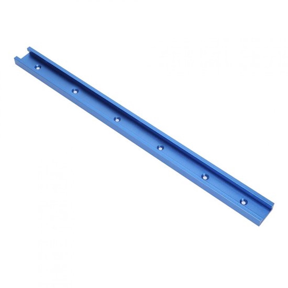 T-rail - T-groefversteking - Duurzaam aluminium - 1000mm - Houtbewerking - Geschikt voor T-schroef en snelspanner - Perfecte sleufrail
