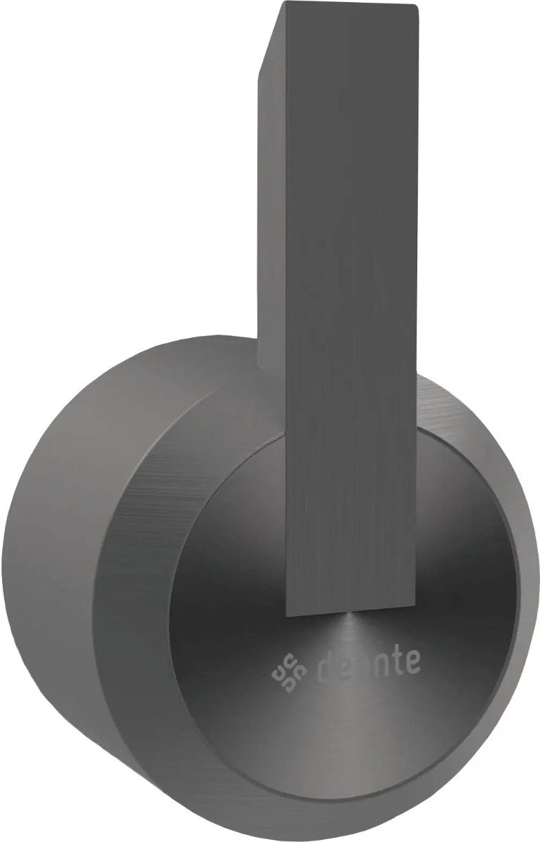 Sanifun Meli Handdoekhaak Grijs – RVS – Geborsteld – 35 x 59 mm