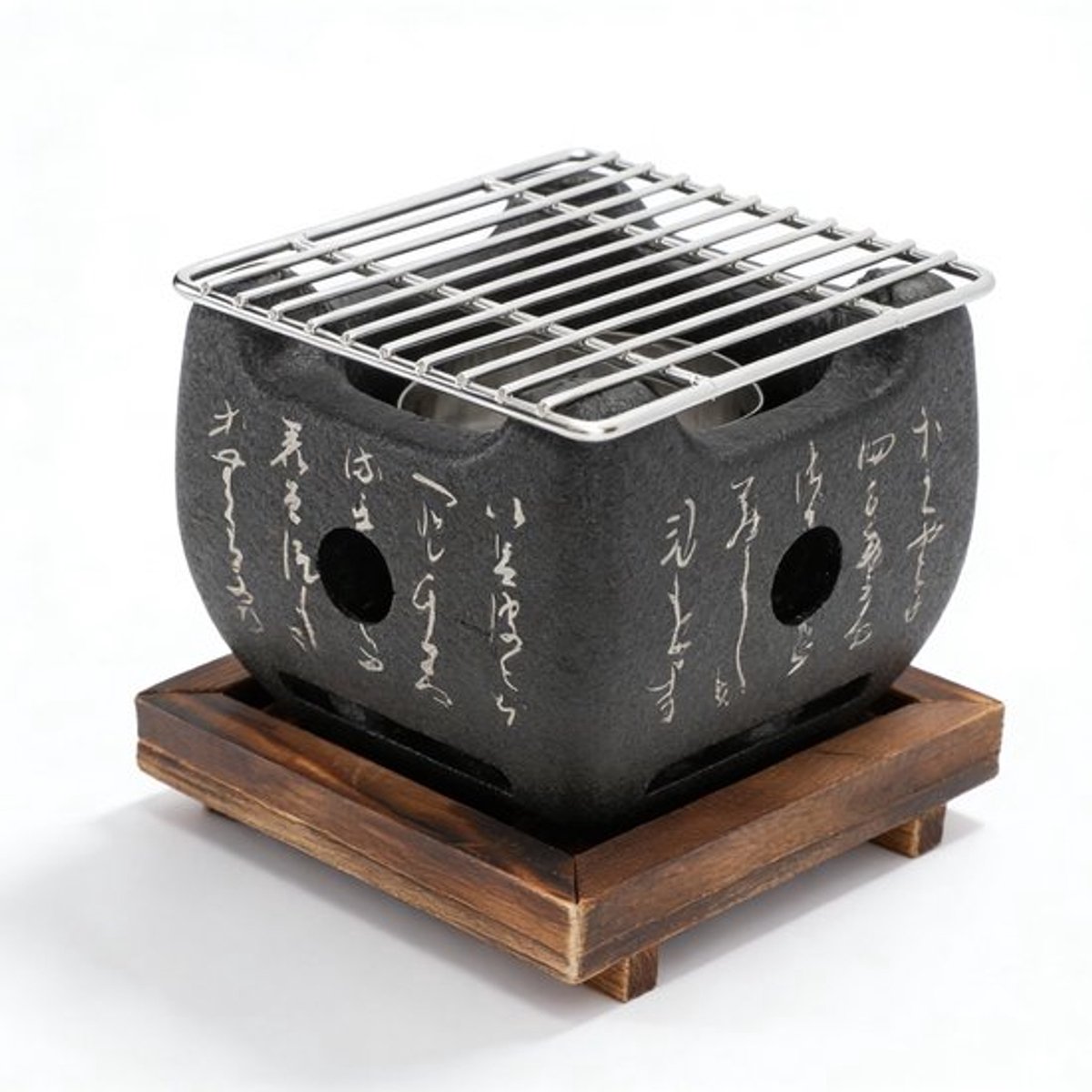 Barbecuekachel Draagbaar - Aluminiumlegering - Multifunctioneel - Grillplaat - Compact - Innovatief Ontwerp - 16,5x14,5cm - Grill