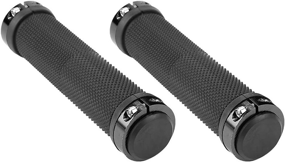 Fiets Handvatten - Grip Covers - Comfortabel Fietsen - Antislip Gedempt - Universele Maat - Zwart