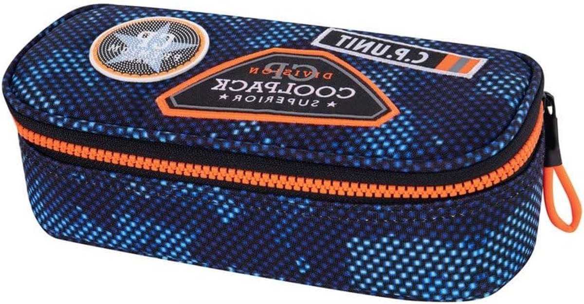 Pennenetui Campus - Etui Pennen - Schoolbenodigdheden Ordenen - Versterkte Wanden - 23 x 9 x 5 cm - Multicolor