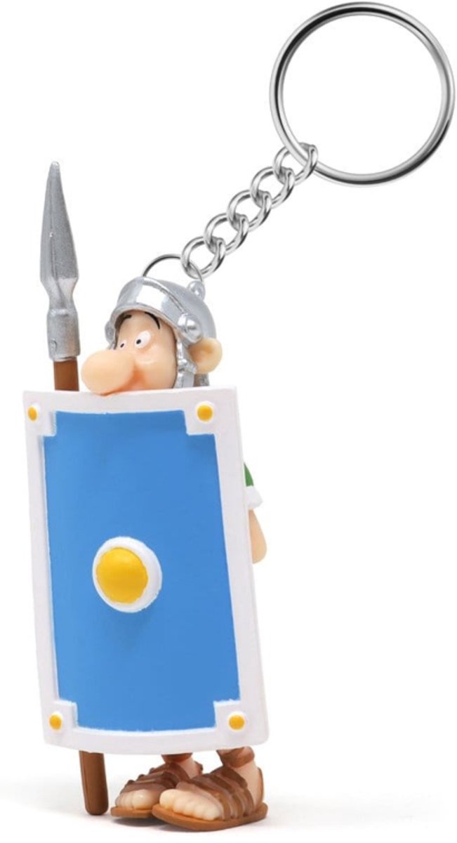 Plastoy Asterix Keychain Roman Terrified Keyrings