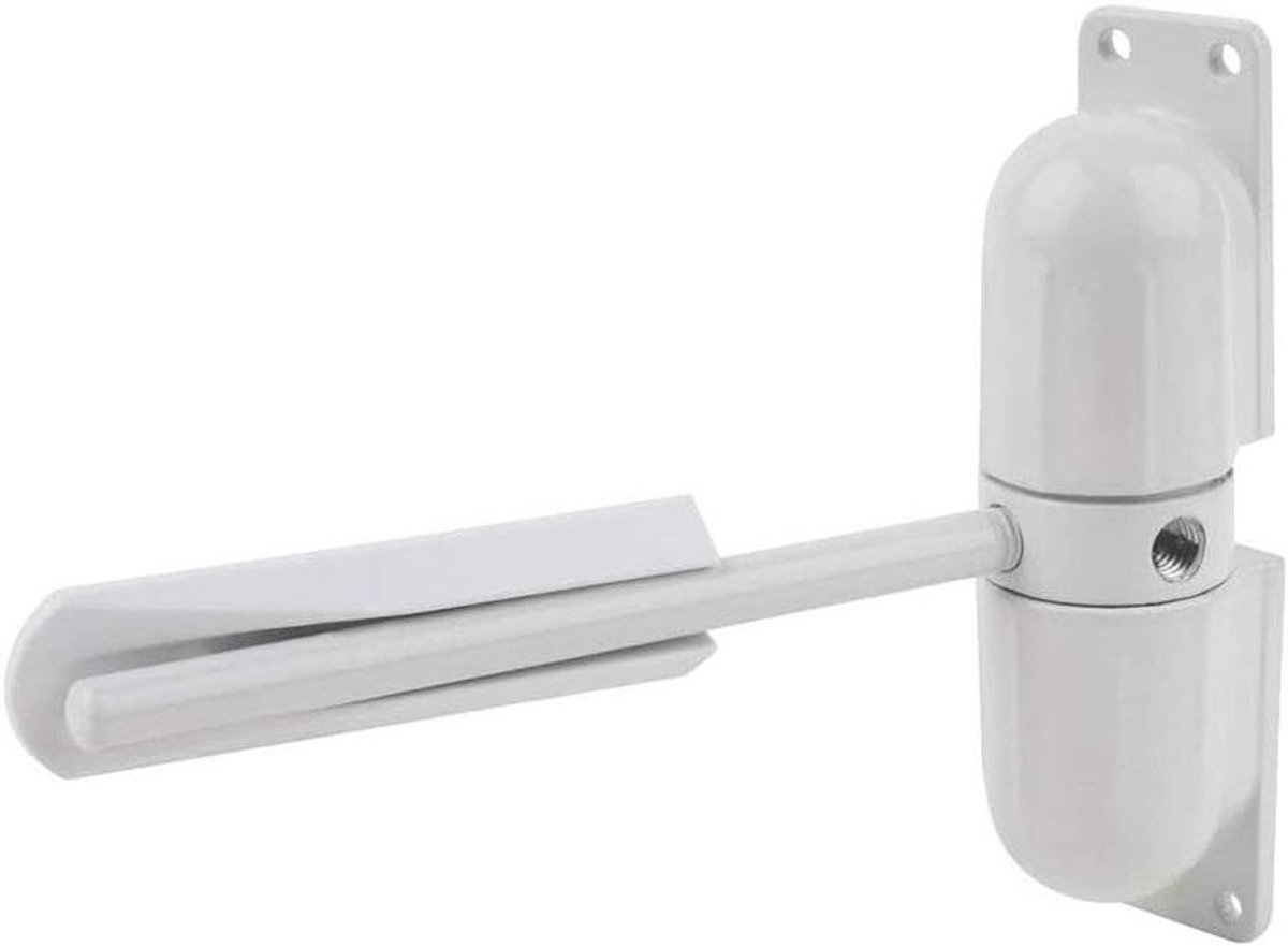 Automatische Deurdranger - Veerdeurdranger Deurcloser - Stil Veilig Sluiten - Verstelbarevering - 16.8 cm Pakket - Wit