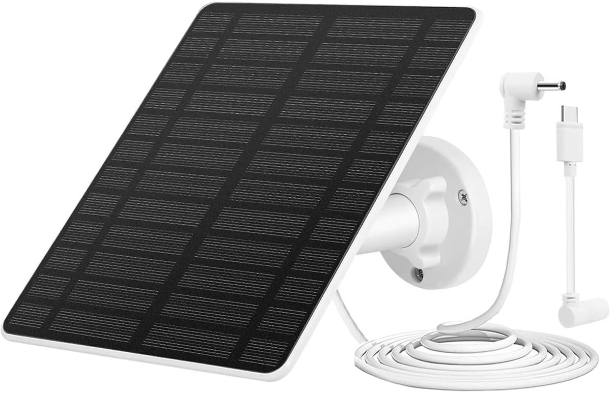 Omgoods - 5W Zonnepaneel voor Beveiligingscamera's