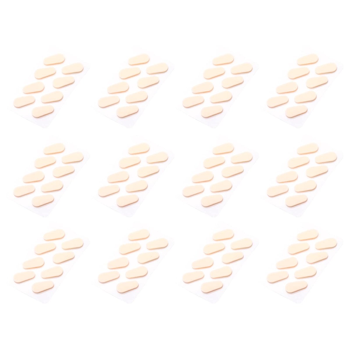 Omgoods - 48 Paar Zachte Foam Neus Pads voor Brillen en Zonnebrillen