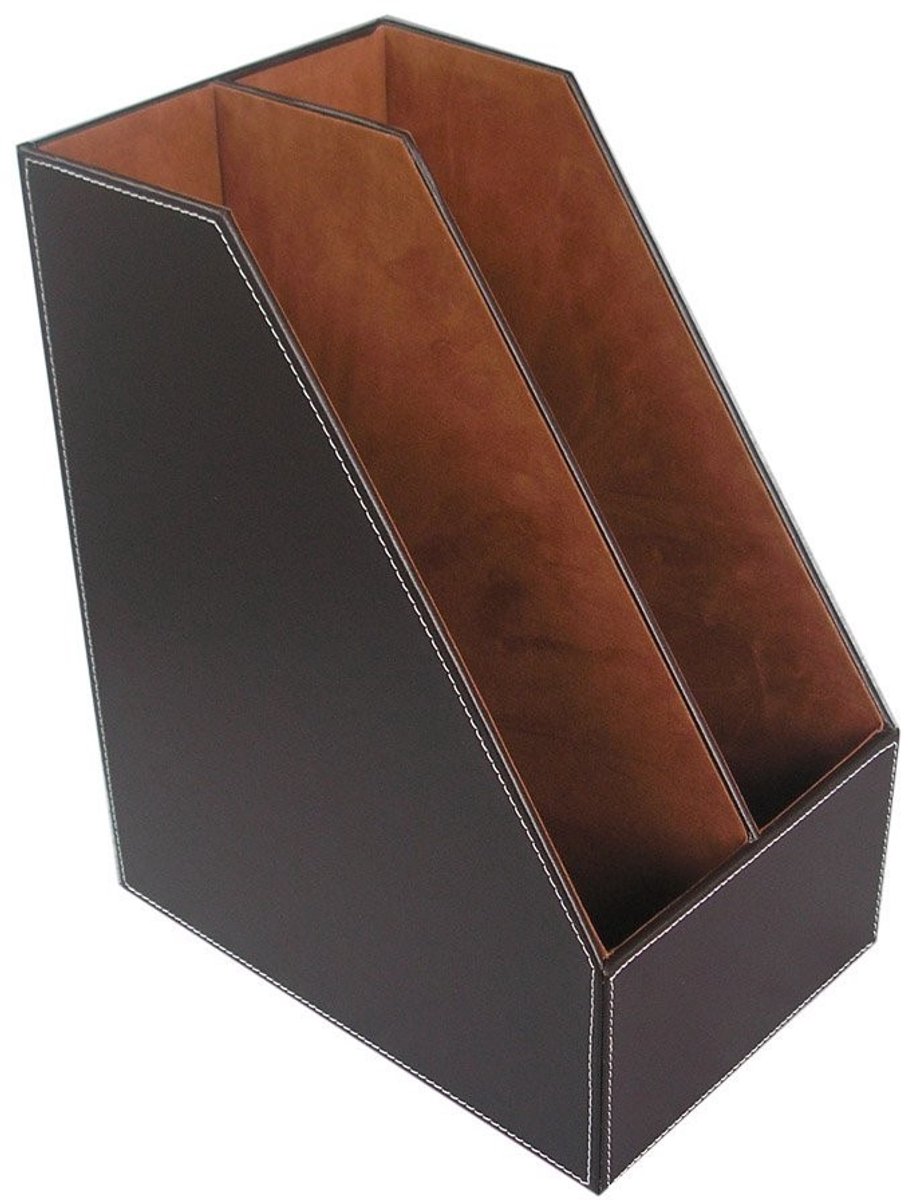 Omgoods - Faux Leren Tijdschrift Houder