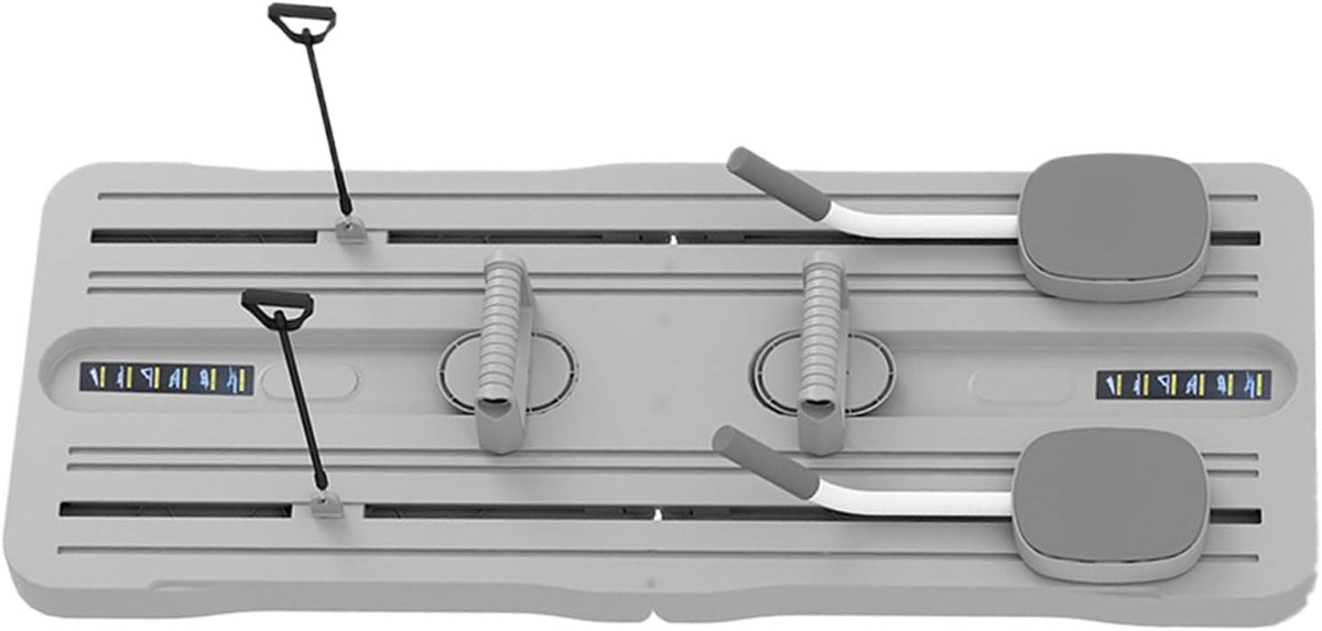 Pilates Board - Core Trainer - Full Body Workout - Opvouwbaar Ontwerp - 41 x 15 inch - Grijs