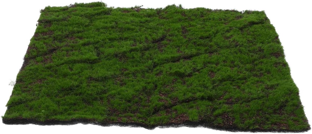 Kunstgras Panelen - Nep Gras Mat - Muur Decoratie - Op Maat Te Knippen - 30 x 30 cm - Groen