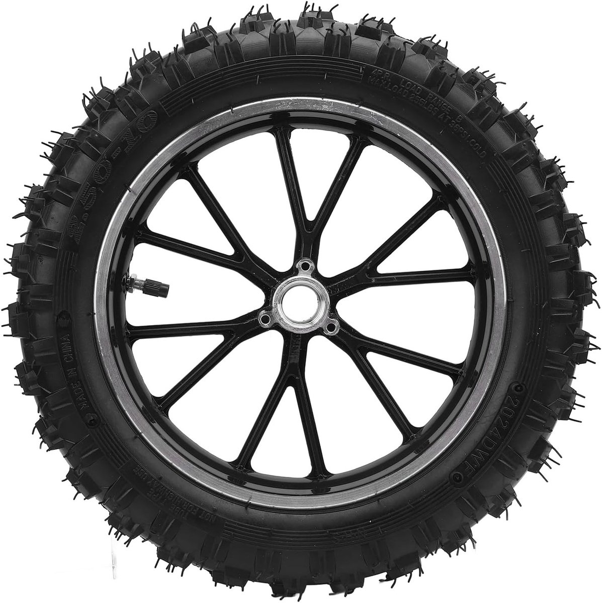 Vervangende 10 Inch Rubber Banden met Binnenband voor 49cc Off-Road Motorfietsen, Voorwiel en Achterwiel Onderdelen