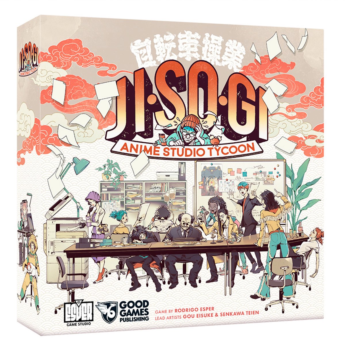 Jisogi Anime Studio Tycoon - Bordspel - Engels