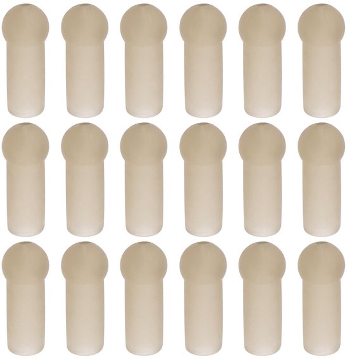 Bufferkraal 15 mm - 100 Stuks - Rubber - Visgereedschap - Terminal Tackle - Geschikt voor Karpervissen - Schokabsorberend - Vissersaccessoires