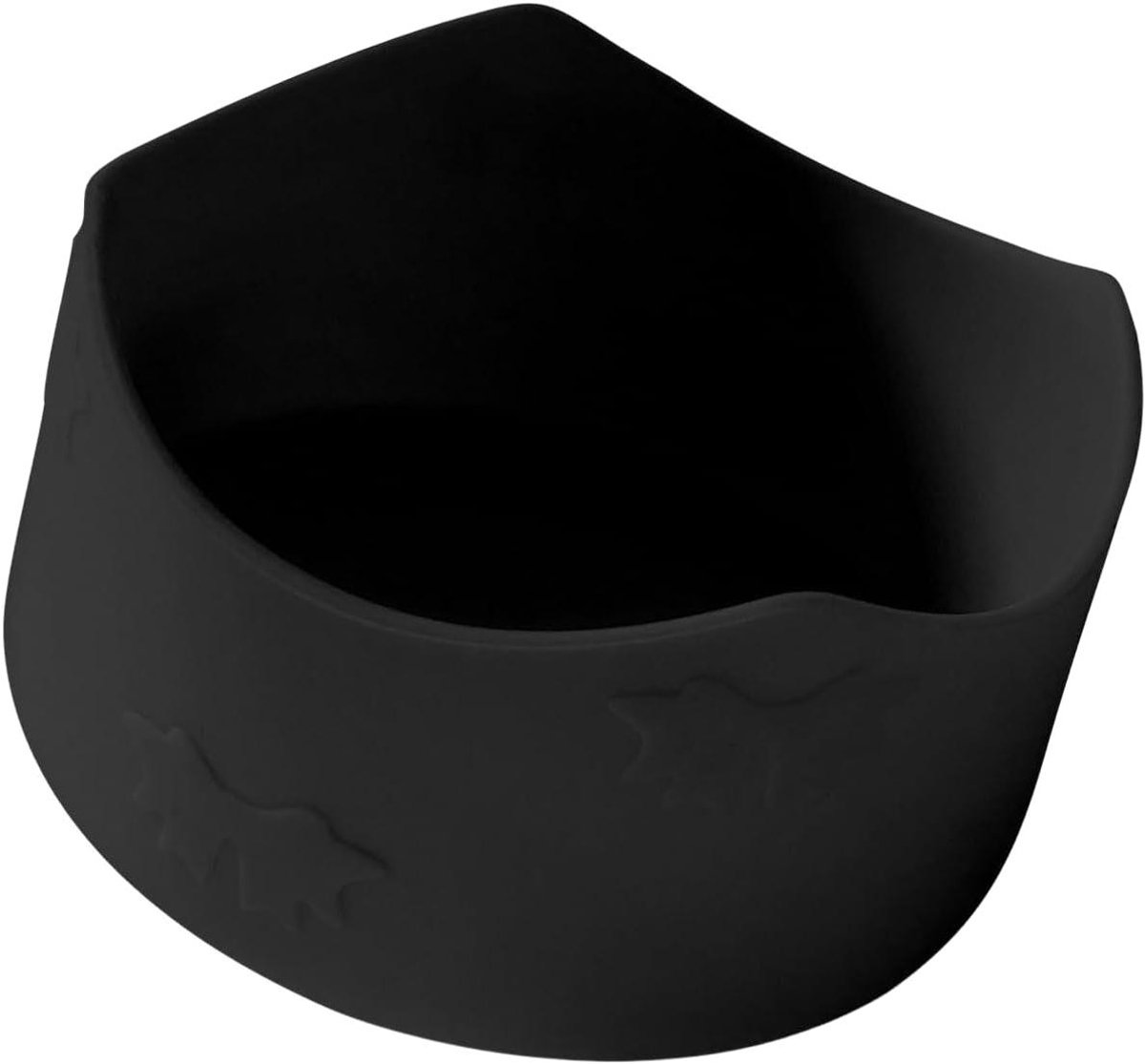Waterfleshouderhoes - Flesbeschermer Antislip - Flessen Beschermen - Comfortabele Grip - 7.5 x 7.5 x 4 cm - Zwart