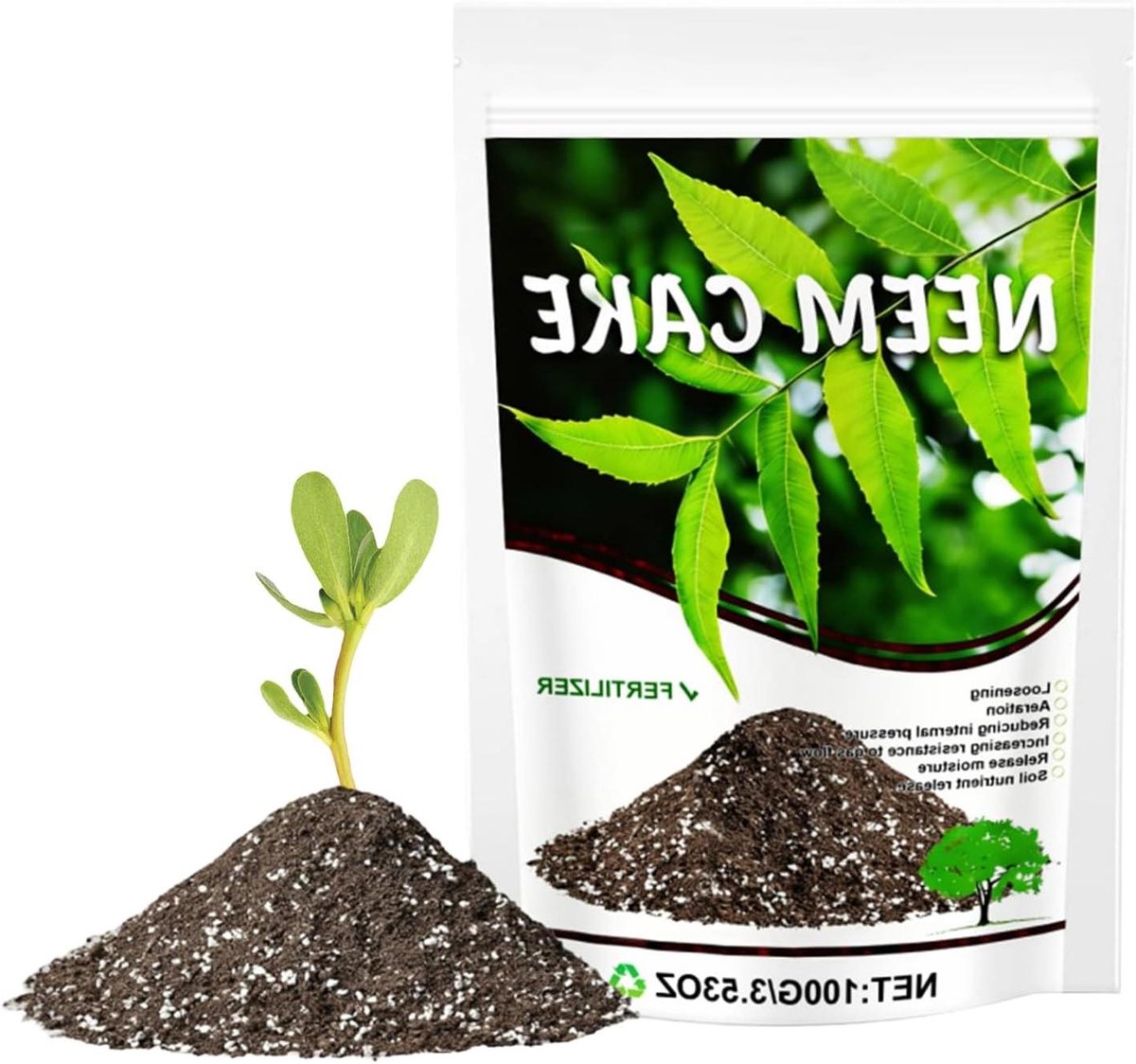 Potgrond Mengsel - Plantaarde Grond - Planten Verzorgen - Beluchte Bodemstructuur - 100 g - Bruin