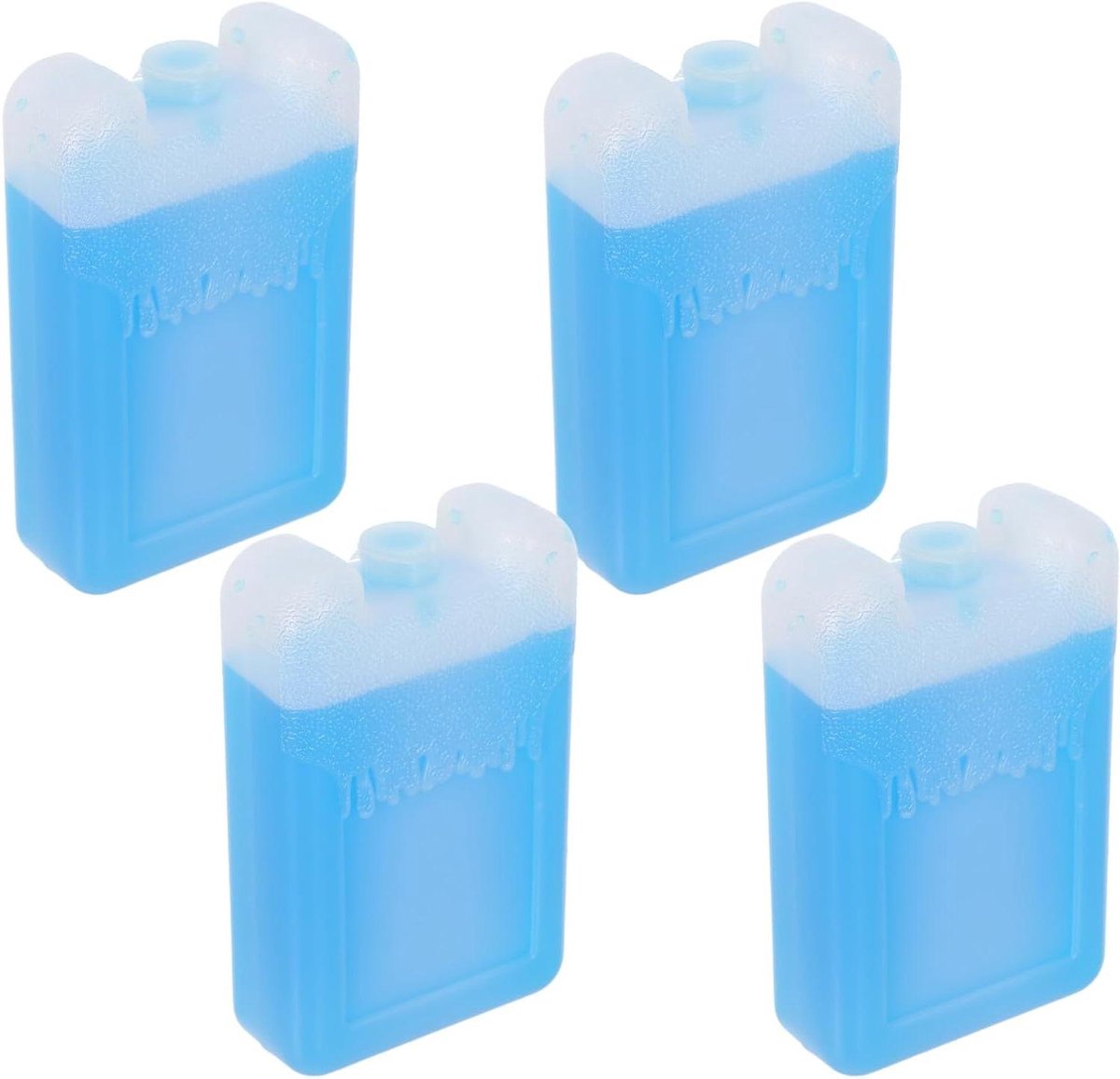 Herbruikbare Koelelementen - Ijspacks Koelbox - Voedsel Koel Houden - Langdurige Koude - 10.50X6.50X2.50CM - Blauw