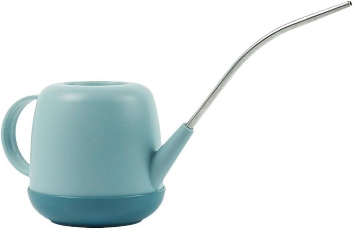 Watering Can - Plantenspuit gieter - Planten water geven - Lange roestvrijstalen tuit - 1 liter - Blauw
