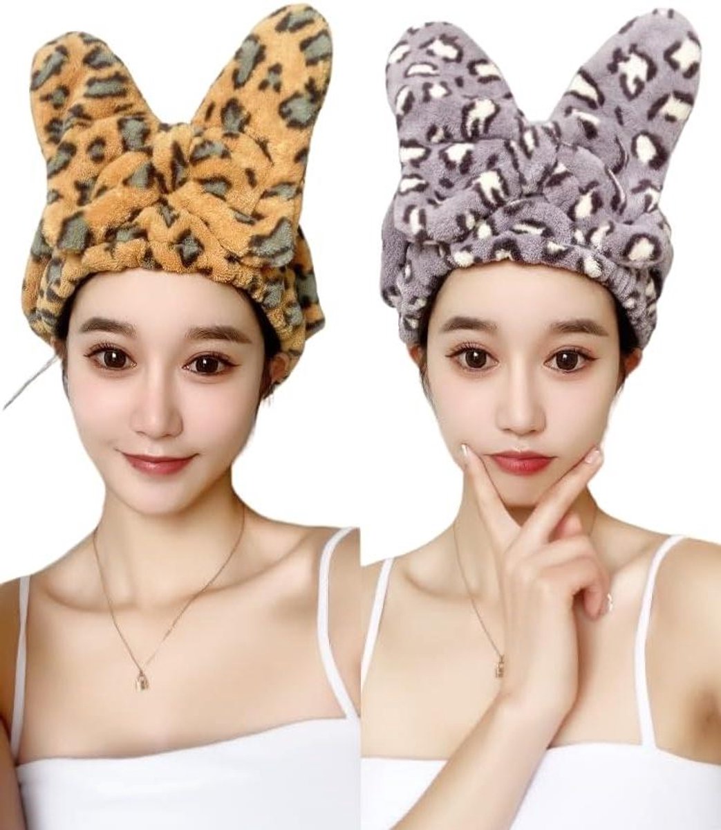 Drogende Haarcap - Haardroogkap Handdoek - Haar Drogen - Super Absorberend - One Size - G