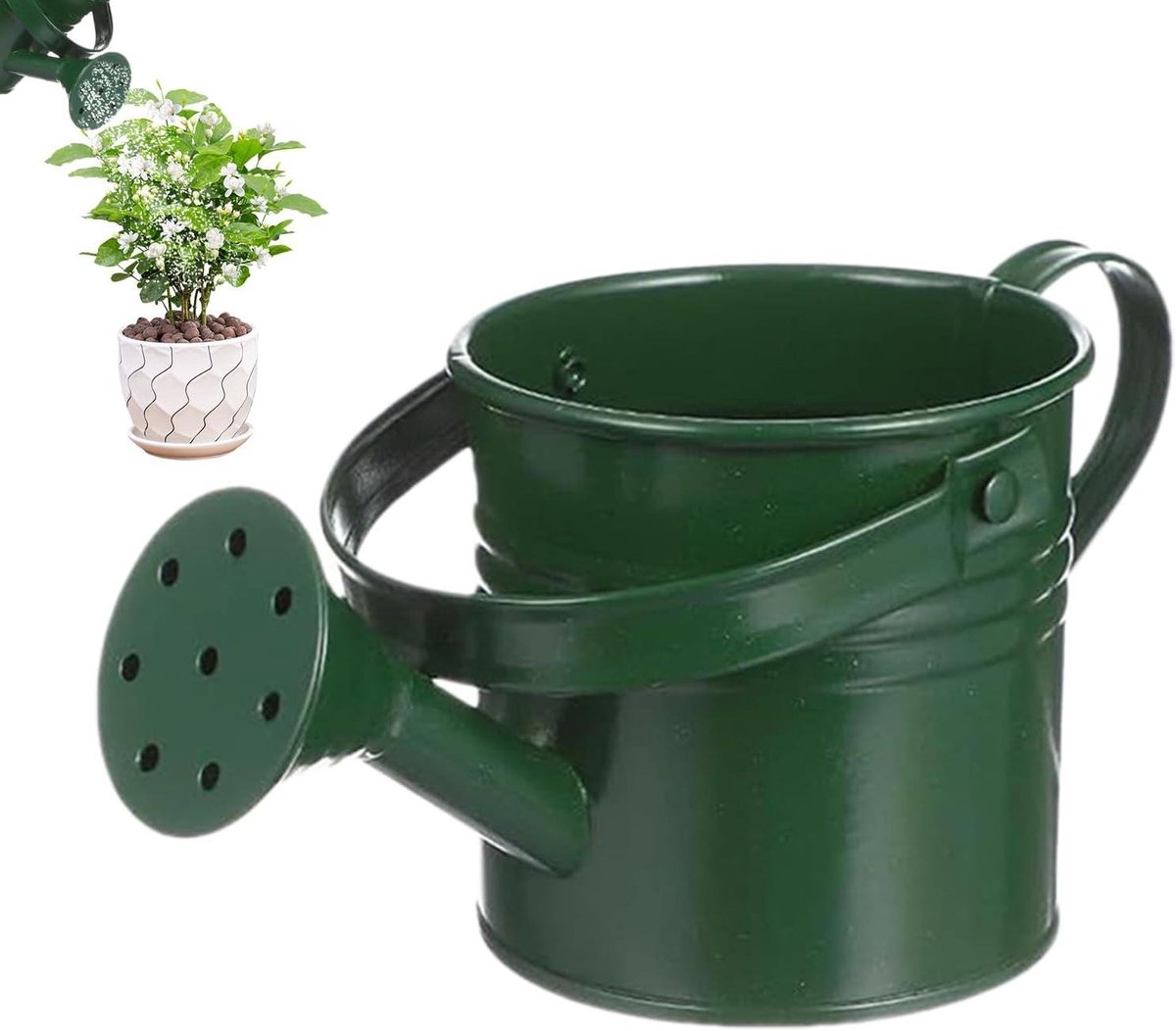 Gieter - Bewateringsgereedschap Schenkkan - Planten Water Geven - Roestbestendig Gegalvaniseerd Ijzer - 6 x 20 x 6 cm