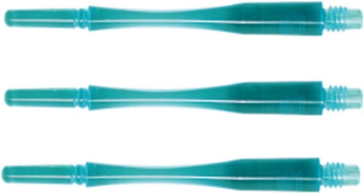 Dart Shafts - Dart Accessoires - Darts Spelen - Versterkte Kunststof - Maat 7 - Helder Blauw