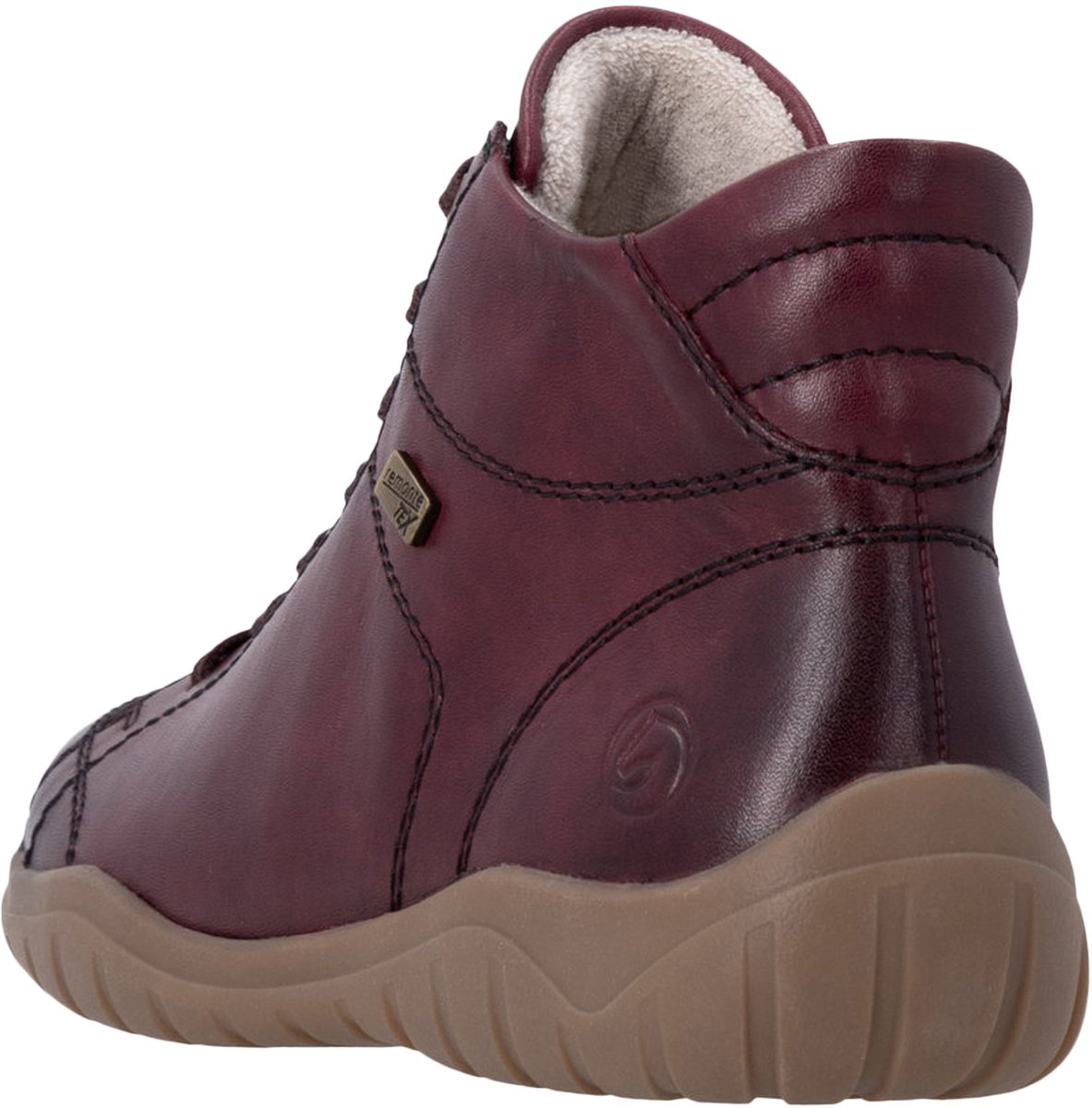 Hoge leren sneakers