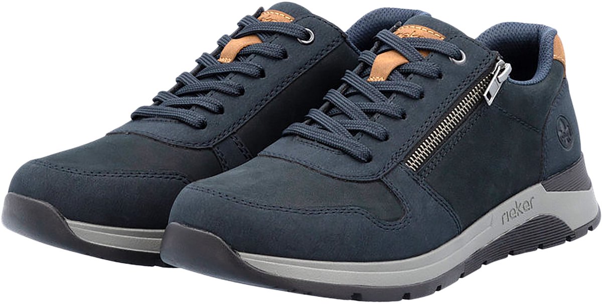 Lage leren sneakers