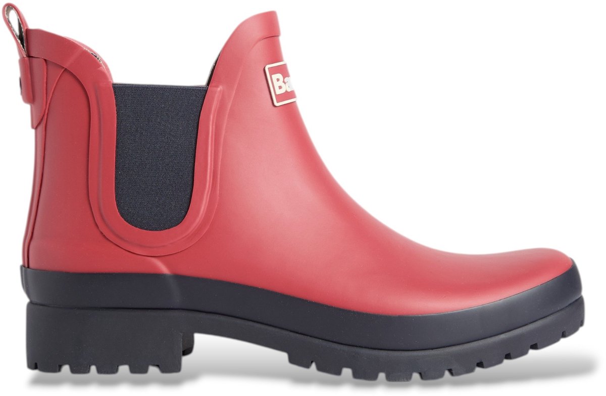 Barbour Mallow Chelsea Welly enkellaarzen framboos