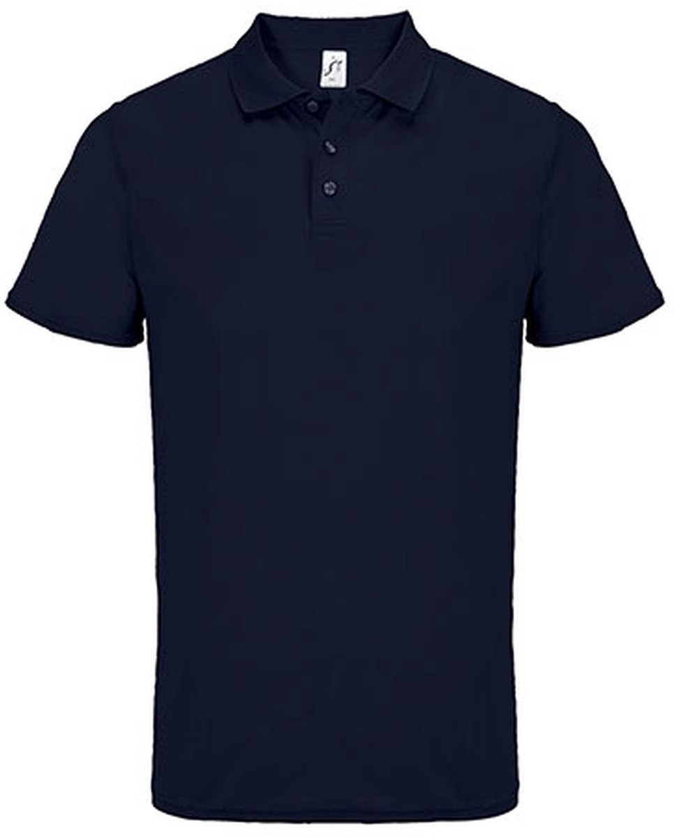 SOL'S Unisex Pitcher Sports Polo Shirt L04442 - French Navy - XS