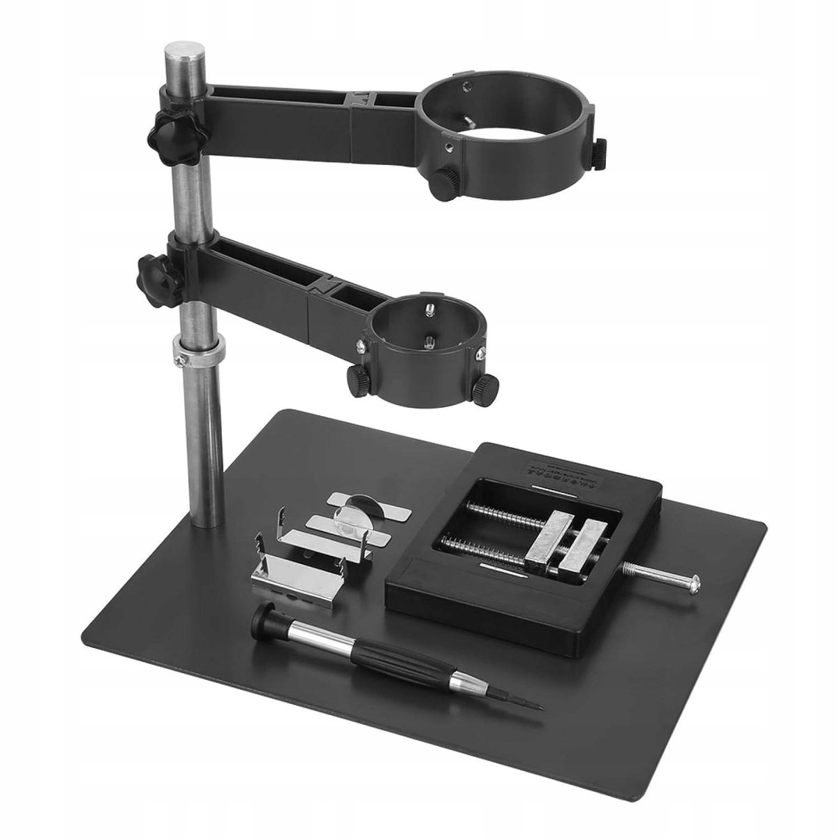 Rosfix Montageplatform Houder - Hotair Houder Set - Ø42/63mm, Basis 20x25cm, Hoogte 24,5cm
