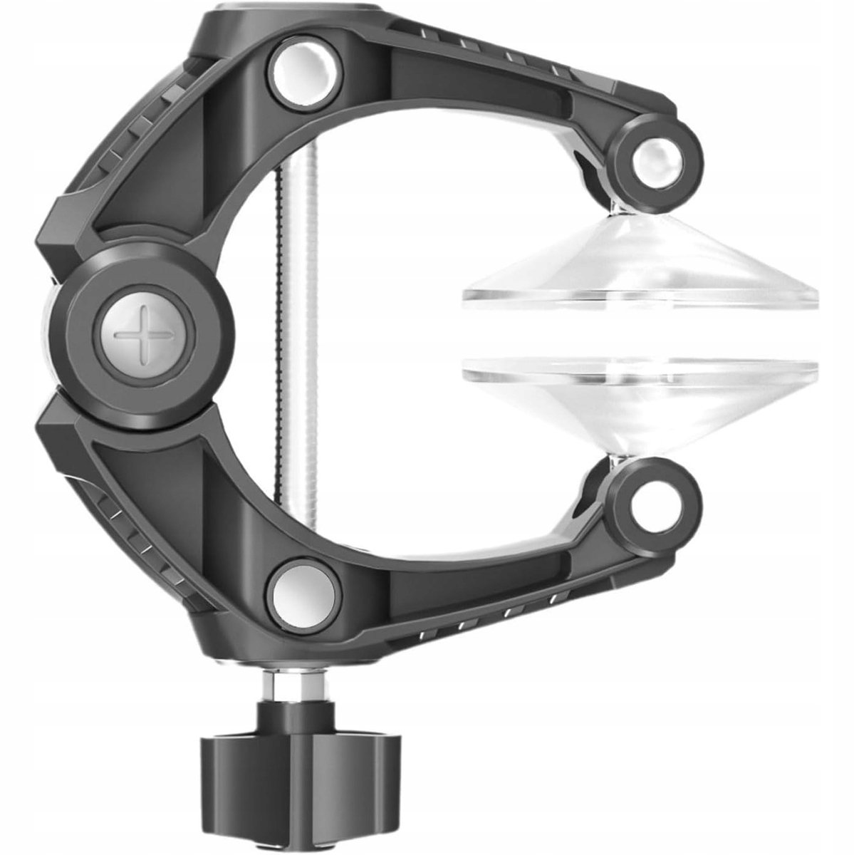 Rosfix TE-793 ProGrip Zuignap Mechanisch - Schroefregeling, 2x44 mm - ABS, Precisie