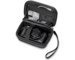 GELLDG Camera opbergtas - Cameratas voor Digitale Camera - Geschikt voor Canon G7X Mark III/II, Sony ZV-1F, Ricoh GR III en meer - Kunststof - Afmetingen 15x10,5x7cm